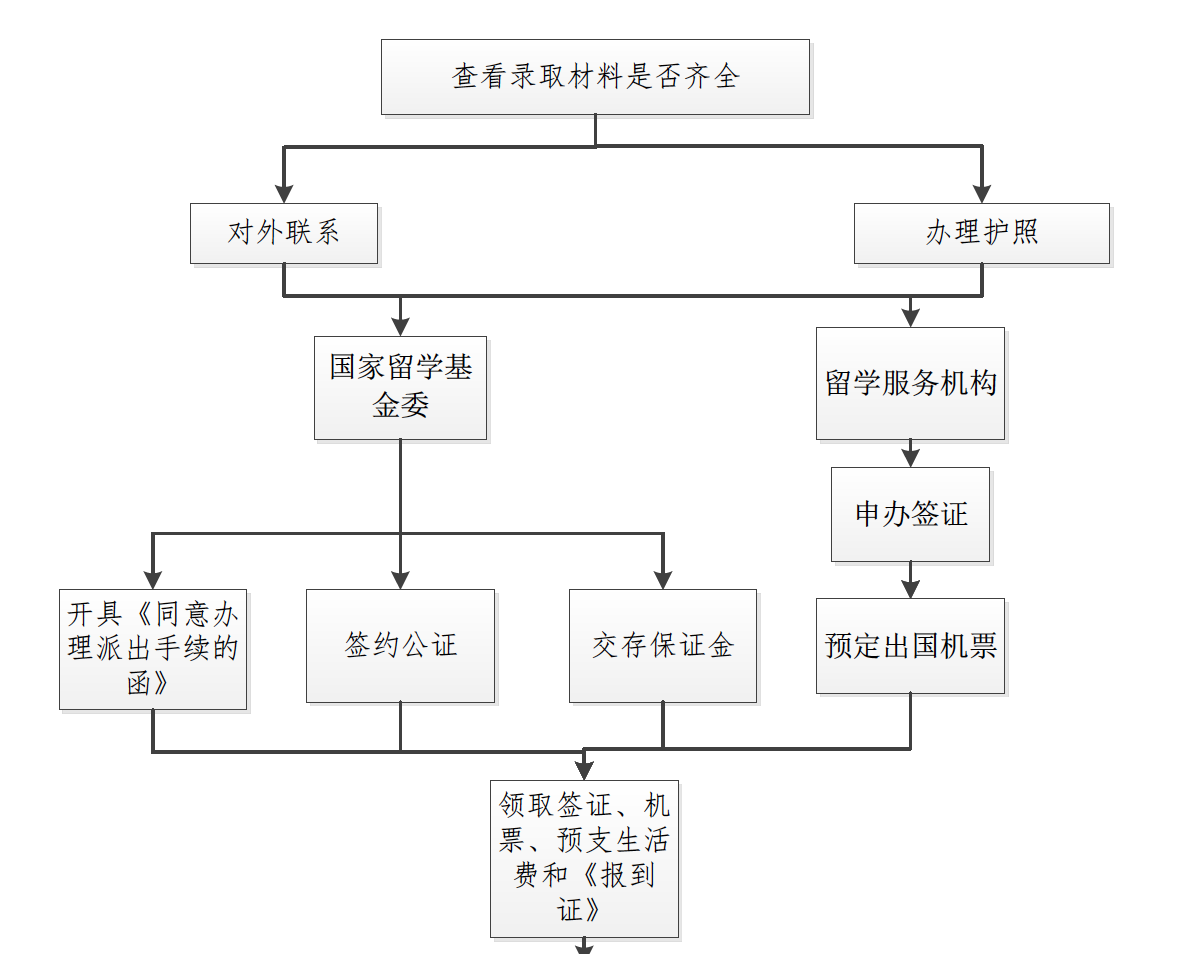 公派手续办理流程